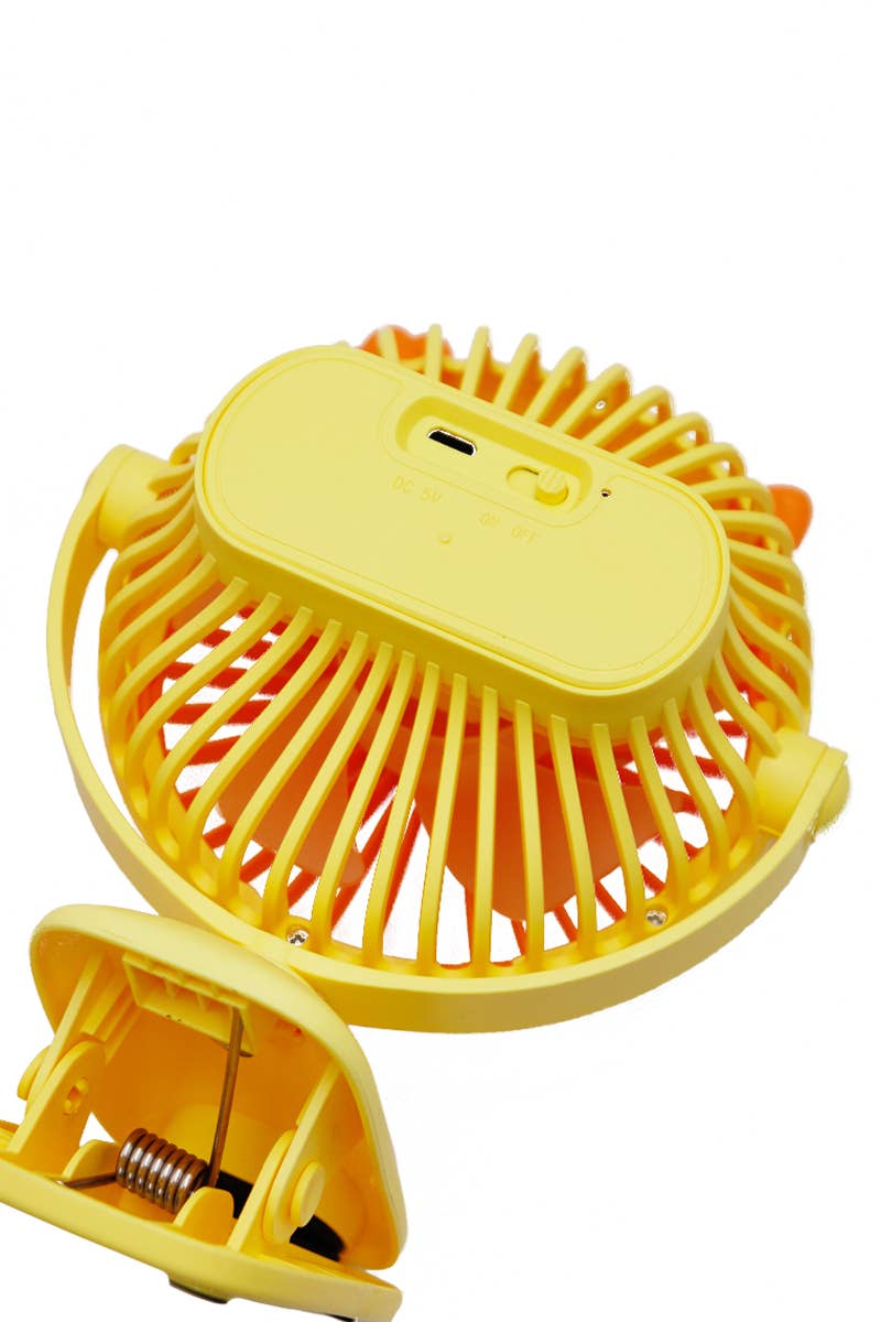 Cap Zone - Wholesale Handheld Electric Fan - Clip-On Rechargeable Portable Small Desk Fan4