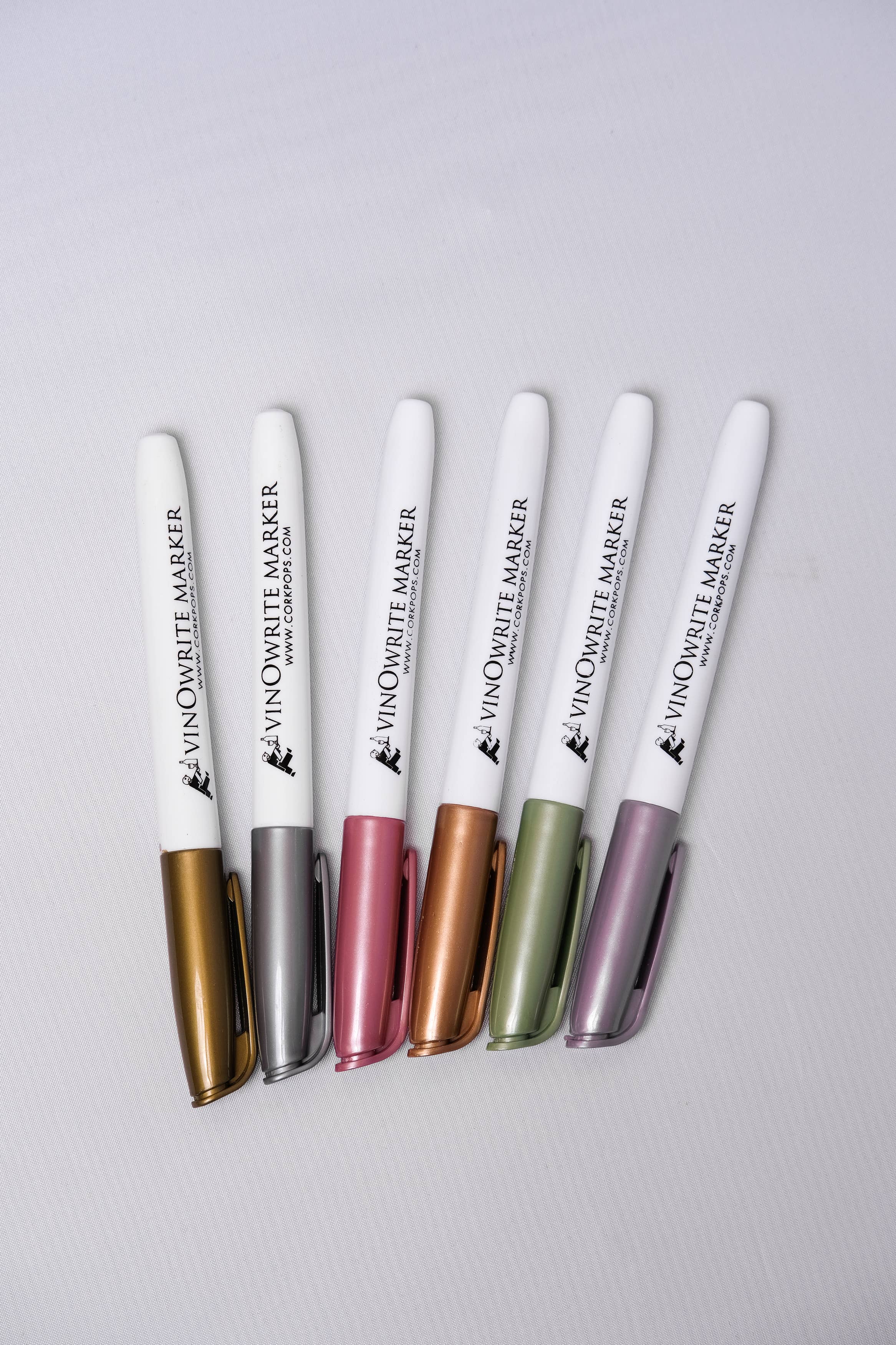 Cork Pops Inc - Wholesale Marker - vinOwriter,  Fall  copper and sage green2