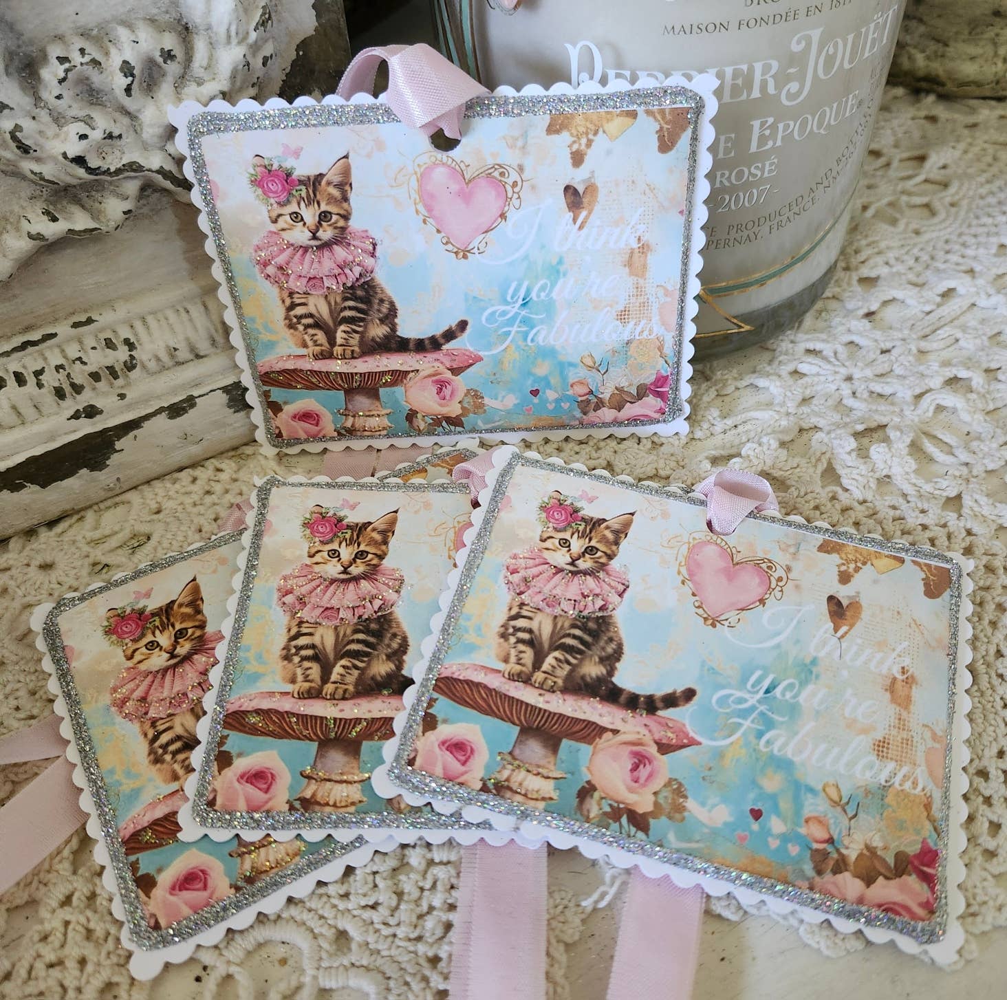 Little Heart Designs - Wholesale Gift Tag - Gift Tag I Think You're Fabulous1