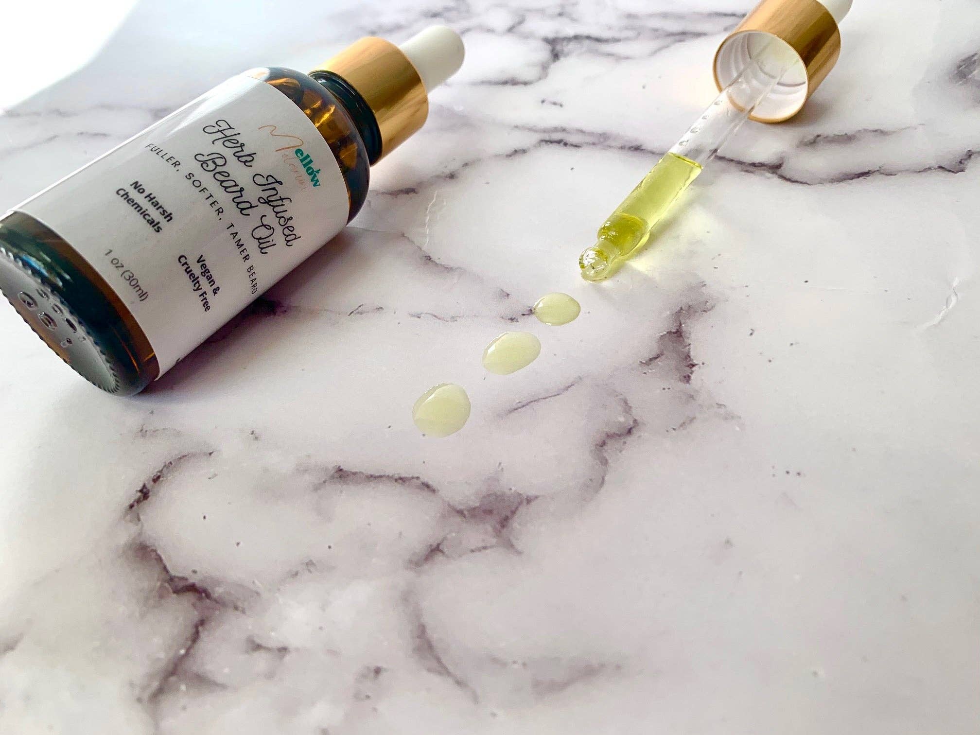 Mellow Melanin LLC - Wholesale Beard Styling Product - Beard Oil2