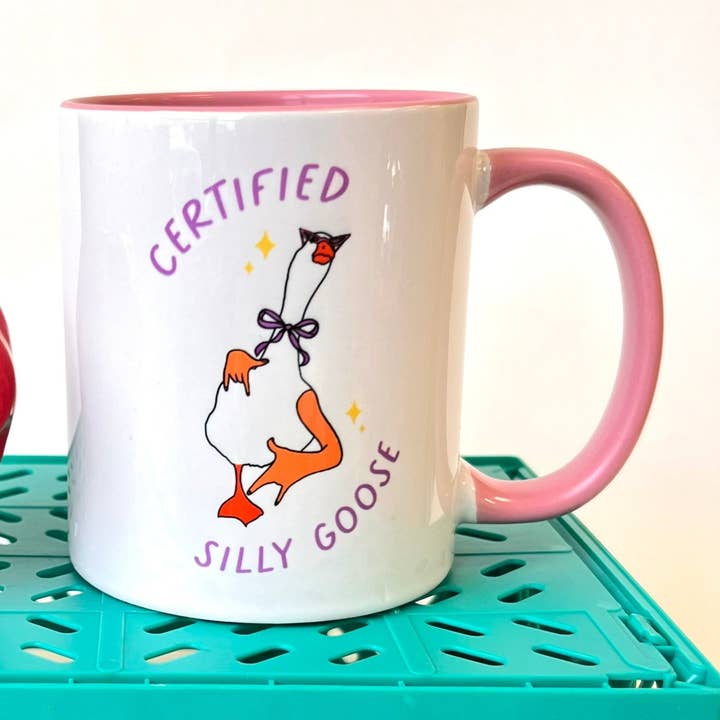 Certified silly goose mug for wholesale by Howrad Studios