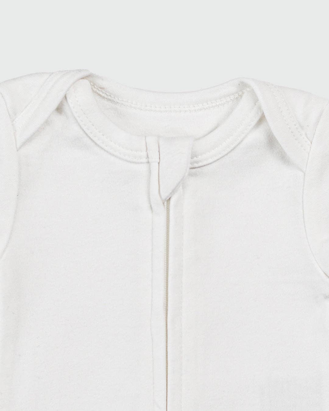 Pearl Zipper Bodysuit in Pearl, Newborn for wholesale on Faire3