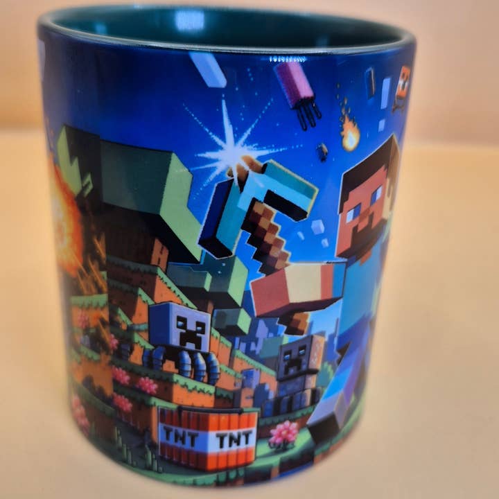 SubliMasterUK - Wholesale Coffee Mug - Minecraft-Themed Mugs – 20 Full-Color Designs! 11 oz sublimation mugs2