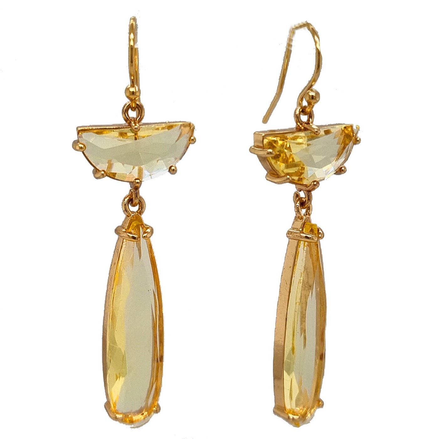 PearlGem Designs - Wholesale Dangle Earrings - Gaeb Quartz drop Earring3