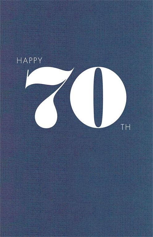 Found Image Press - Wholesale Sticker - Sticker HB-490 Happy 70th0