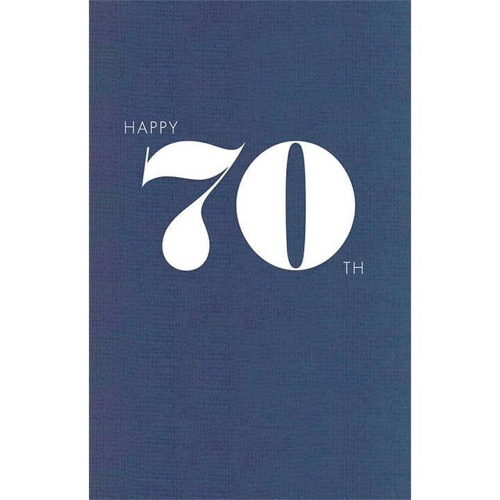 Found Image Press - Wholesale Sticker - Sticker HB-490 Happy 70th