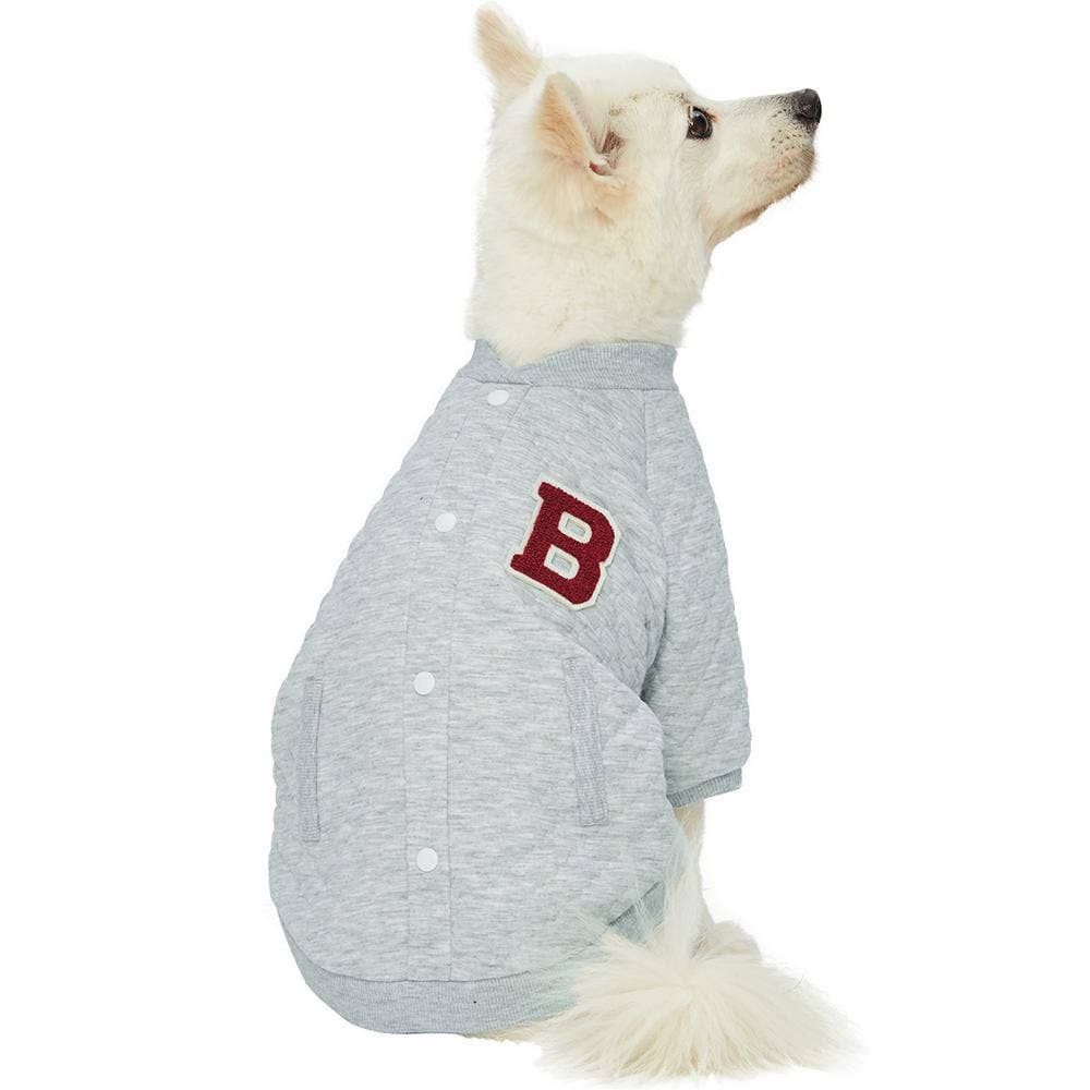 Blueberry Pet - Wholesale Pet Shirt - Dog - Baseball Fans Jacquard Terry Knit Dog Sweatshirt5
