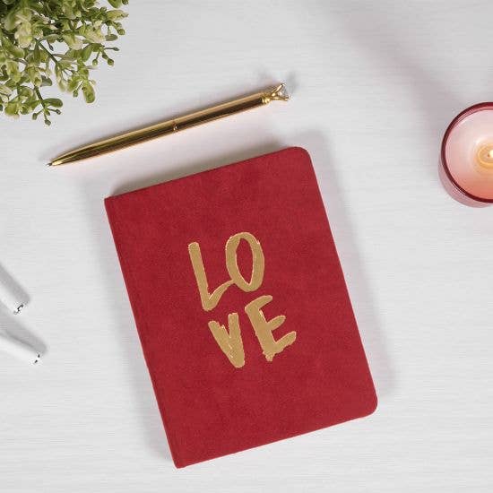 STAR WAY, S.L. – Engroshandel Notesbog – Fløjlsindbundet notesbog A61