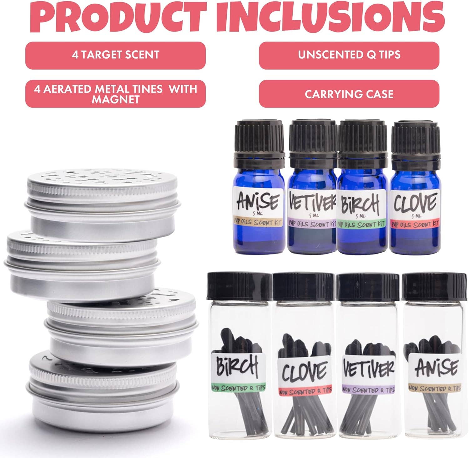 Ink Oil LLC – Großhandel Haustierpflegeprodukt – Hund – Pup Oils Duft-Trainingsset für Anfänger | Geruchstraining für Hunde2