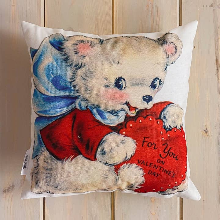 Pour vous le jour de la Saint-Valentin | Housse d'oreiller | Coussin | Cadeaux de Saint-Valentin pour elle | Saint Valentin | Décoration de chambre | Décor de Saint-Valentin pour la vente par UniikPillows