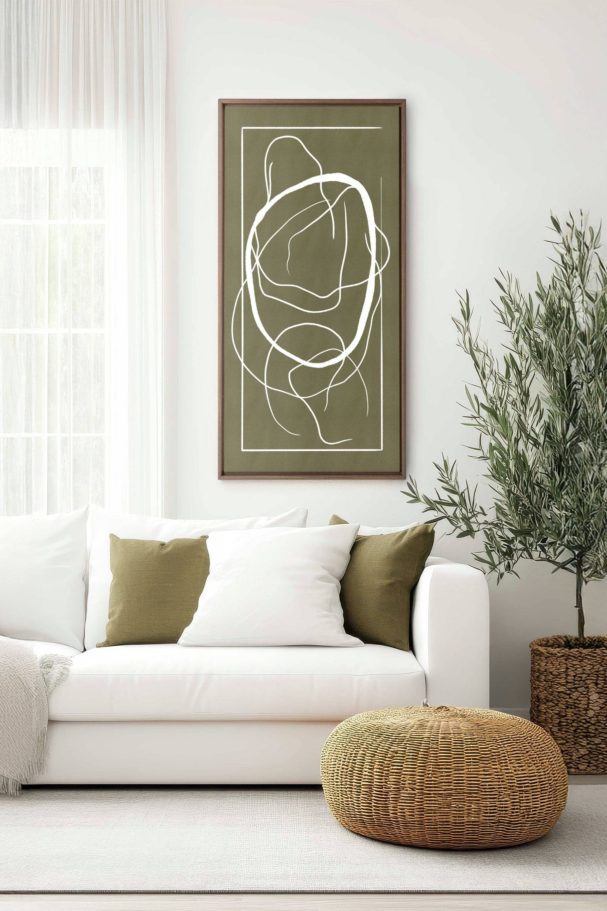 Oleka Canvas - Wholesale Art Print - FLOWING HARMONY, , canvas wall art print4