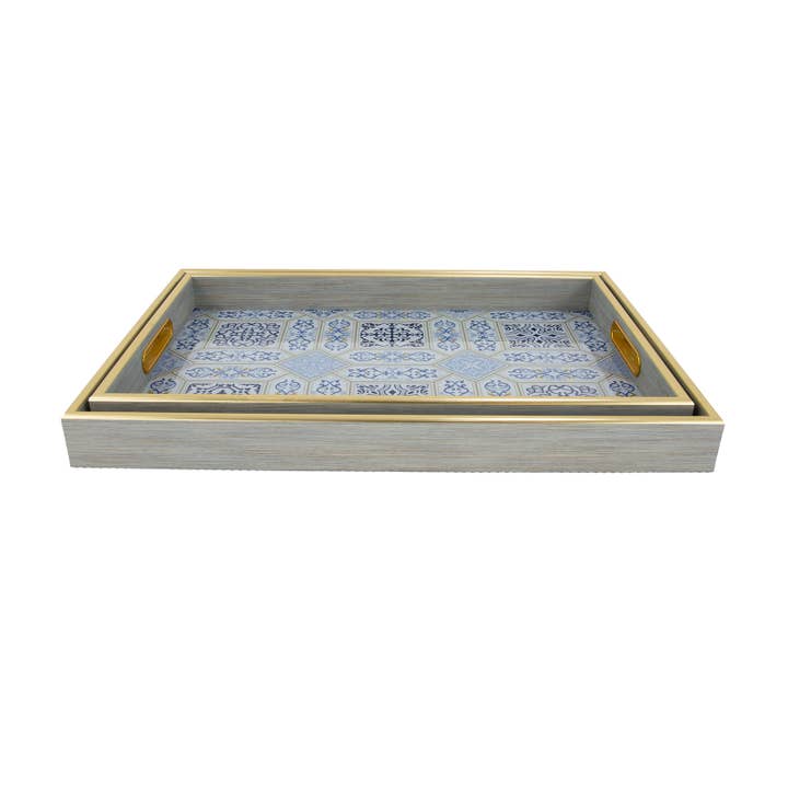 Majestic Serving Tray for wholesale by Lillian Home