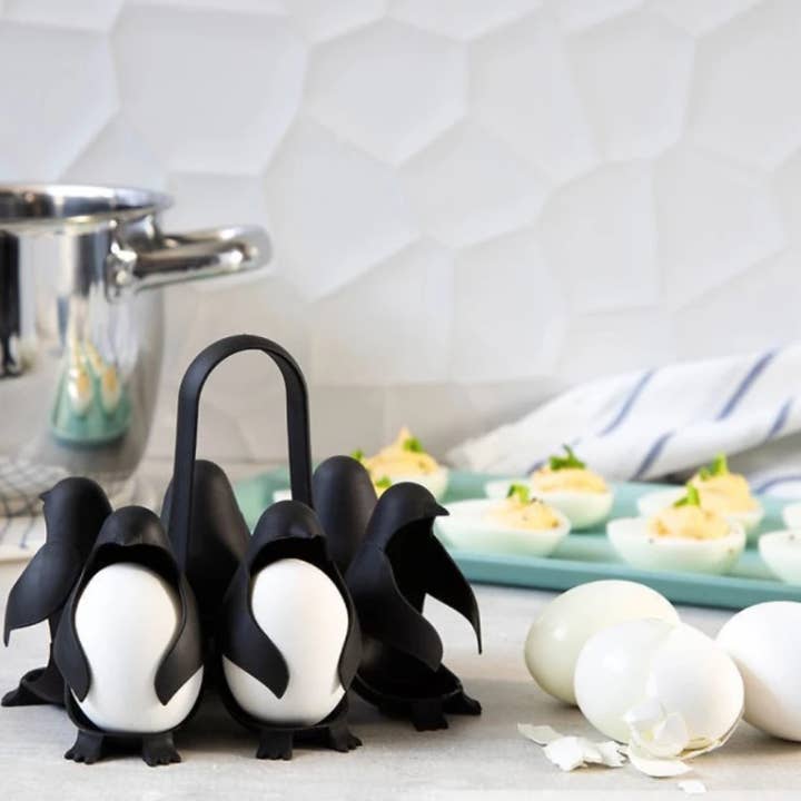 Homerely – Engroshandel Æggebæger/holder – Pingvin Egg Holder Komfur