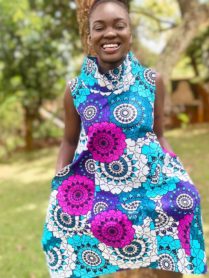 Vestido Olivia por atacado de Mbabazi House Of Style