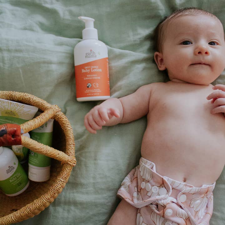 Earth Mama Organics - Wholesale Body Cream/Lotion - Baby - Sweet Orange Baby Lotion