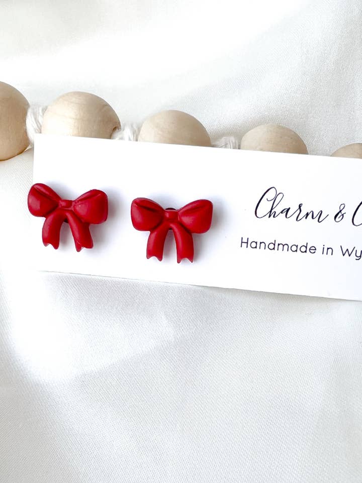 The Holiday Bow for wholesale by Charm and Clay