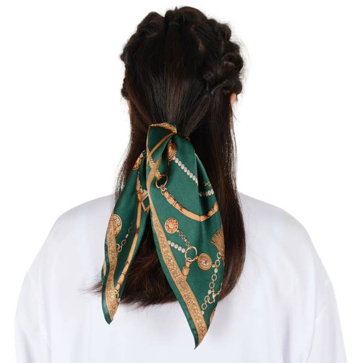 AK Brand - Wholesale Scarf - Women's - Mulberry Silk Small Square Scarf Lightweight Head Scarf5