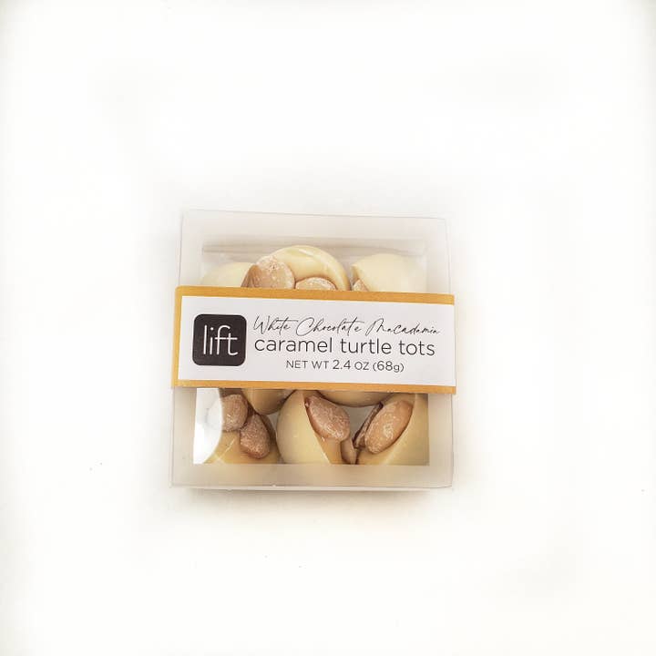 Lift Chocolate - Wholesale Chocolate Covered Sweets - Lift Caramel Turtle Tots