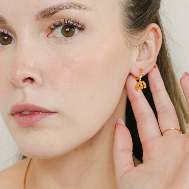 Honeycat Jewelry - Wholesale Hoop Earrings - Henri Hoops1