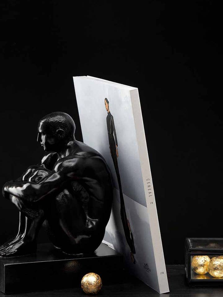 Thinking Minimalis Bookend For Heavy Books 23.5 cm for wholesale by Art Culture Deco