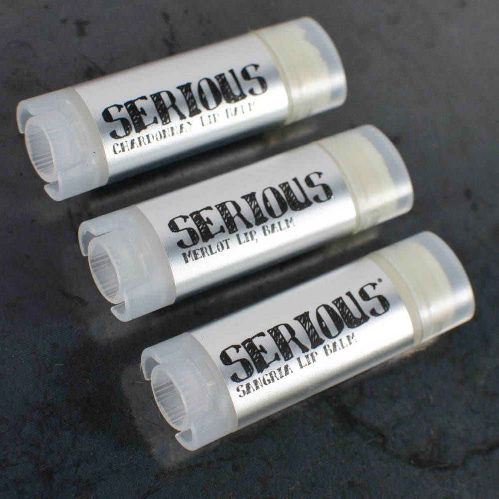 Serious Lip Balm - Vente Assortiment de baumes à lèvres - Baume à lèvres naturel - Le coffret WINEY BITCH pour les amateurs de vin !4