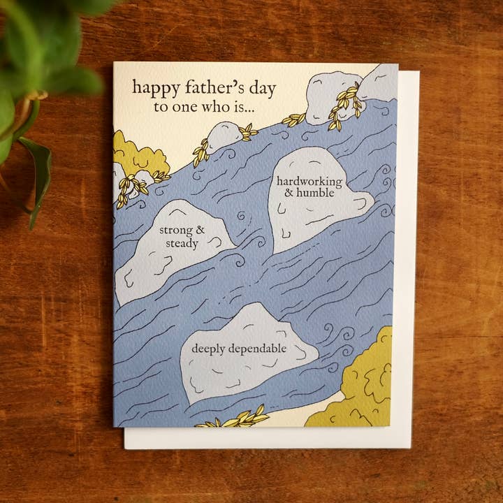 Fête des Pères | Nature | Carte de Vœux Botanique | A2 pour la vente par annalisa v. sawtell