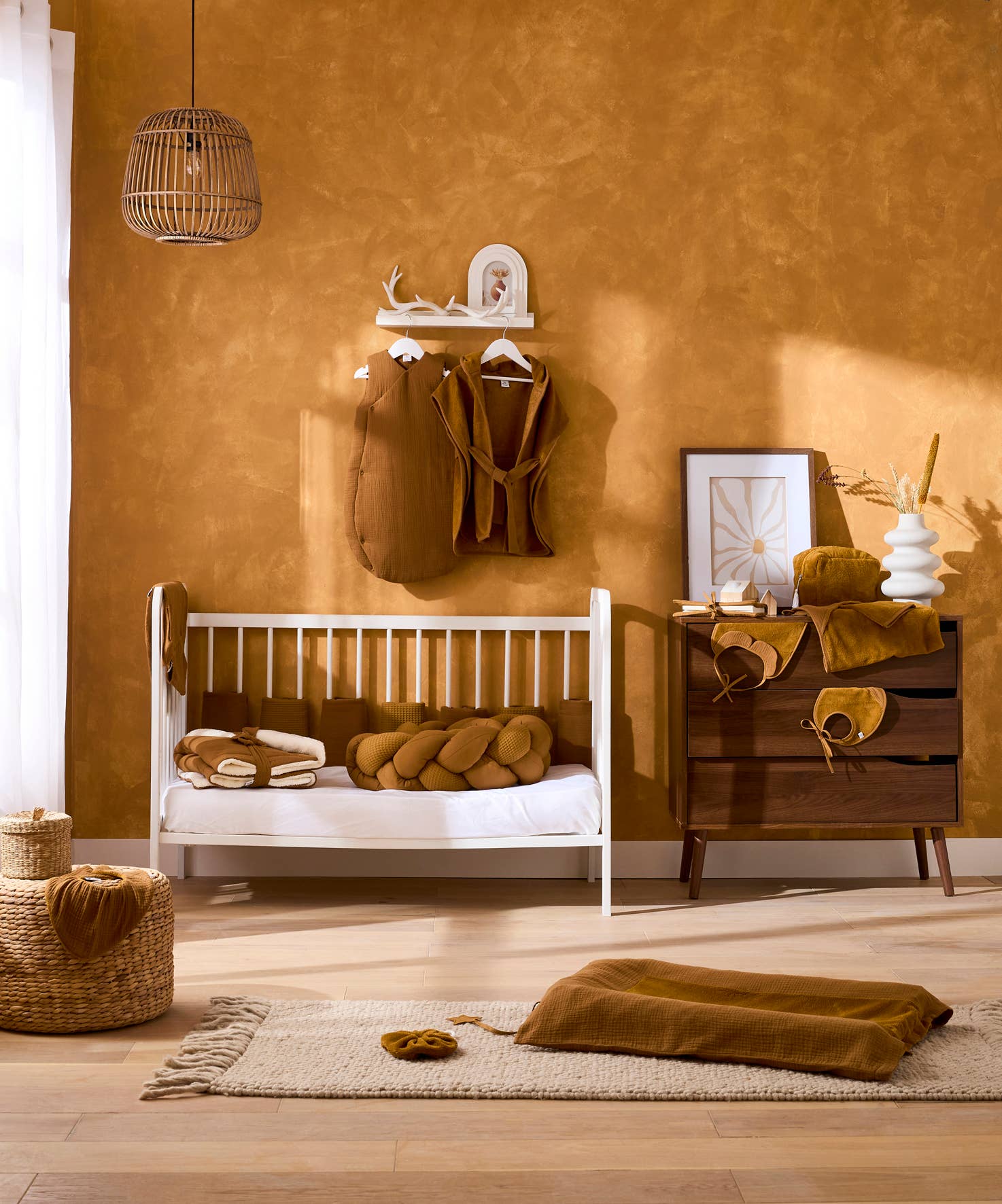 BB&Co - Wholesale Sleepsack - Baby - Kimono-shaped padded cotton gauze sleeping bag - Havana1