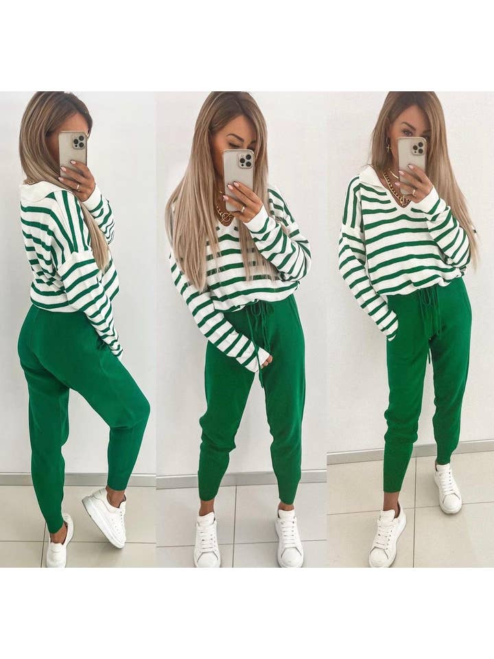 LORIANE - Wholesale Top & Pant Set (NOT Loungewear) - Women's - 7158 Sweater and pants set5