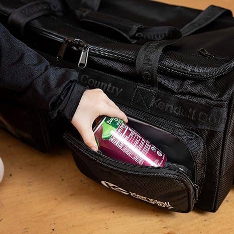 Kendall Country - Vente Sac à vêtements - Sac de danse à main avec porte-vêtements, noir corbeau, taille L, 22 pouces6