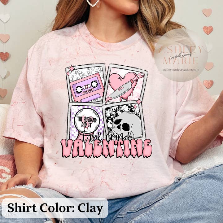 True Crime Valentine pour la vente par Ashley Marie Creations