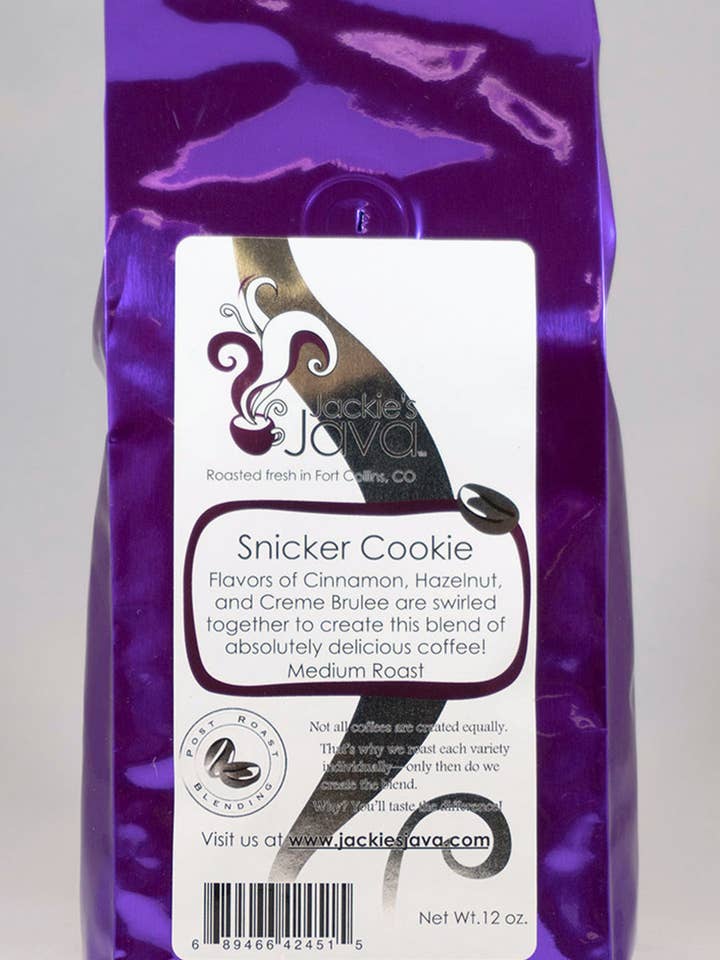 Snicker Cookie for wholesale by Jackies Java