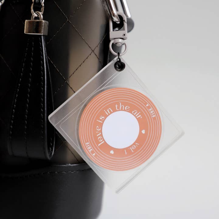 Rock Laser Scissor Studio - Wholesale Keychain - Unisex - CD Cover Keychain for Scannable Music Disk w/ NFC Chip/ Tag6