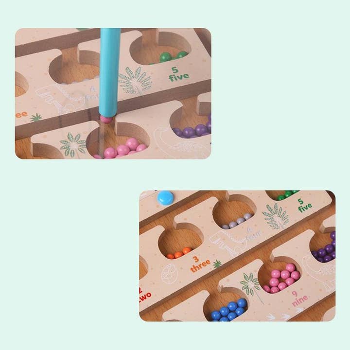 VIGOR - Wholesale Toy Car/Truck - Kids - Maze Educational Game Color Number Montessori Education2