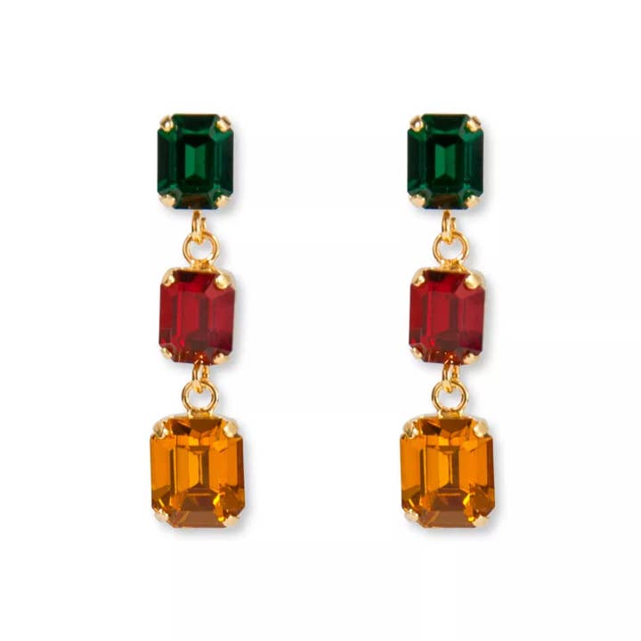 Brincos gota de cristal por atacado de Bijoux Jean André S.R.L.