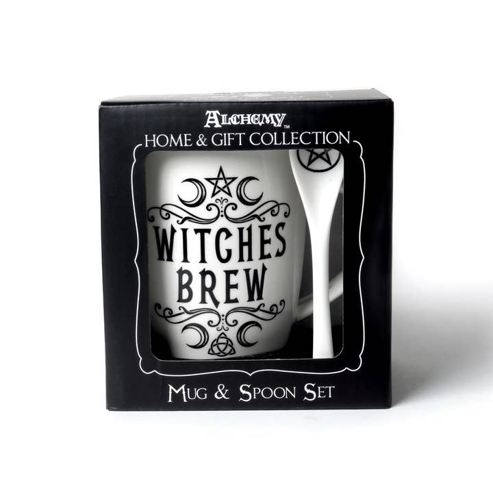 Alchemy Of England (Alchemy USA Distributor) - Wholesale Coffee Mug - Witches Brew: Mug and Spoon Set (Mug)2