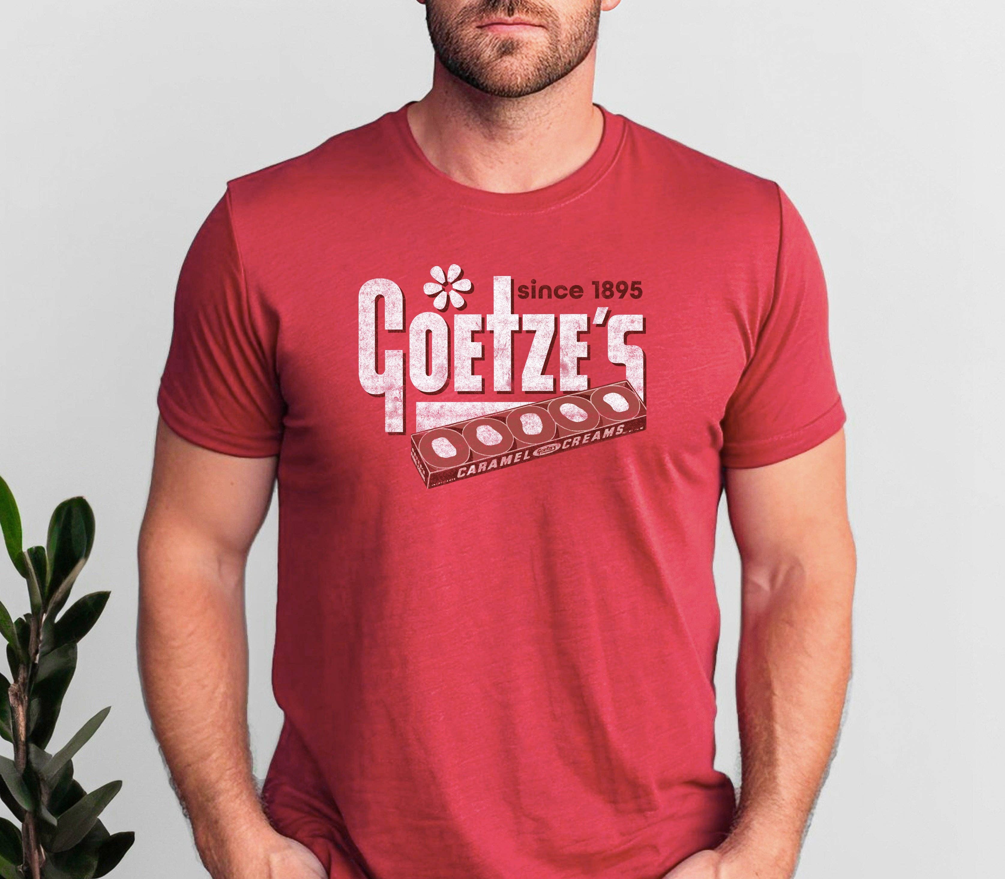 www.sweetvintagetees.com - Wholesale Screen Printed T-Shirt - Unisex - Goetze's® Caramel Creams | Vintage Advertisement Unisex Tee2