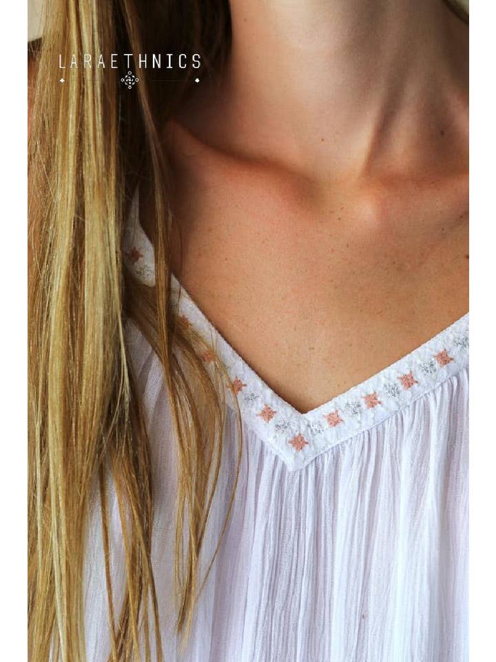 LARA ETHNICS - Wholesale Blouse – Women’s - TANK TOP - JAMU3