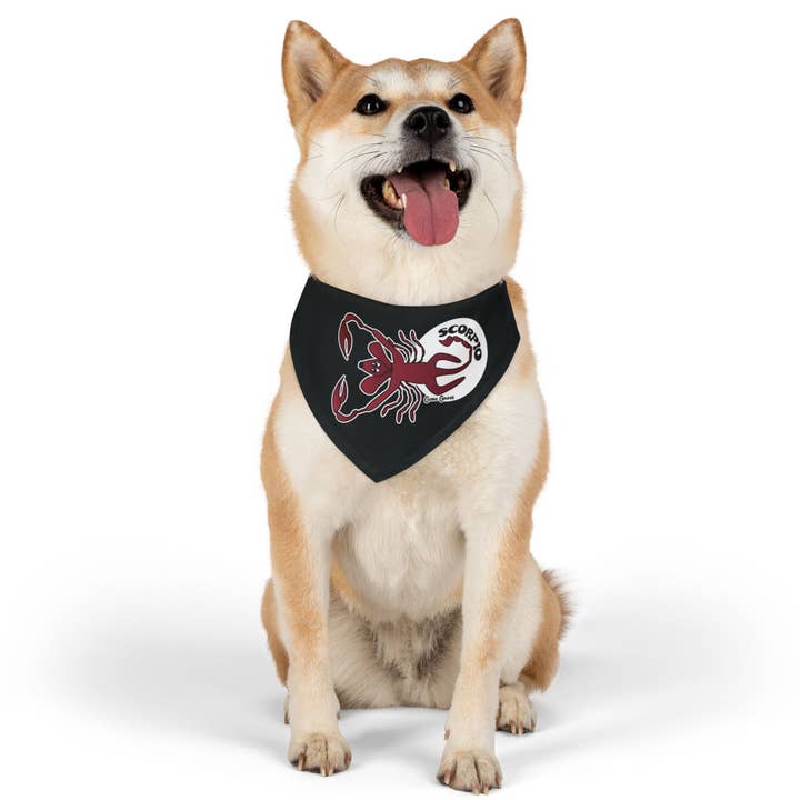 Cozmic Canines - Wholesale Pet Bandana - Dog - Scorpio Pet Bandana Collar