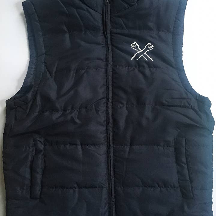 The Bronx Brand Puffer Vest for wholesale by The Bronx Brand