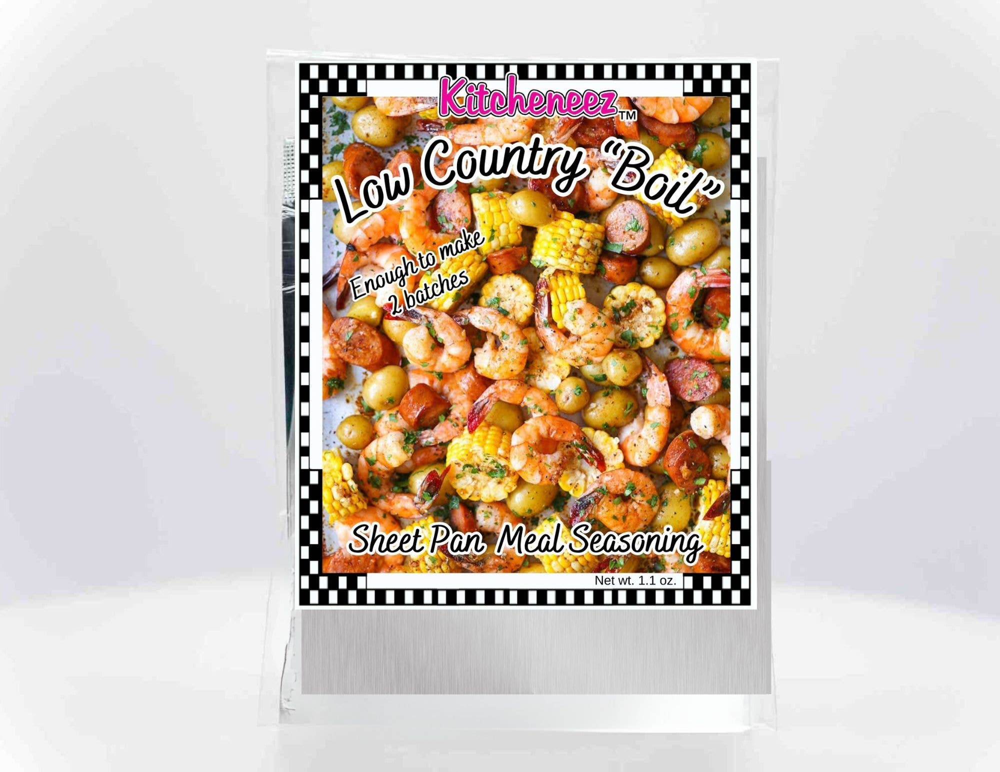 Kitcheneez Mixes & More! - Wholesale Dried Spice Mix - Low Country "Boil" Sheet Pan Spice Seasoning mix