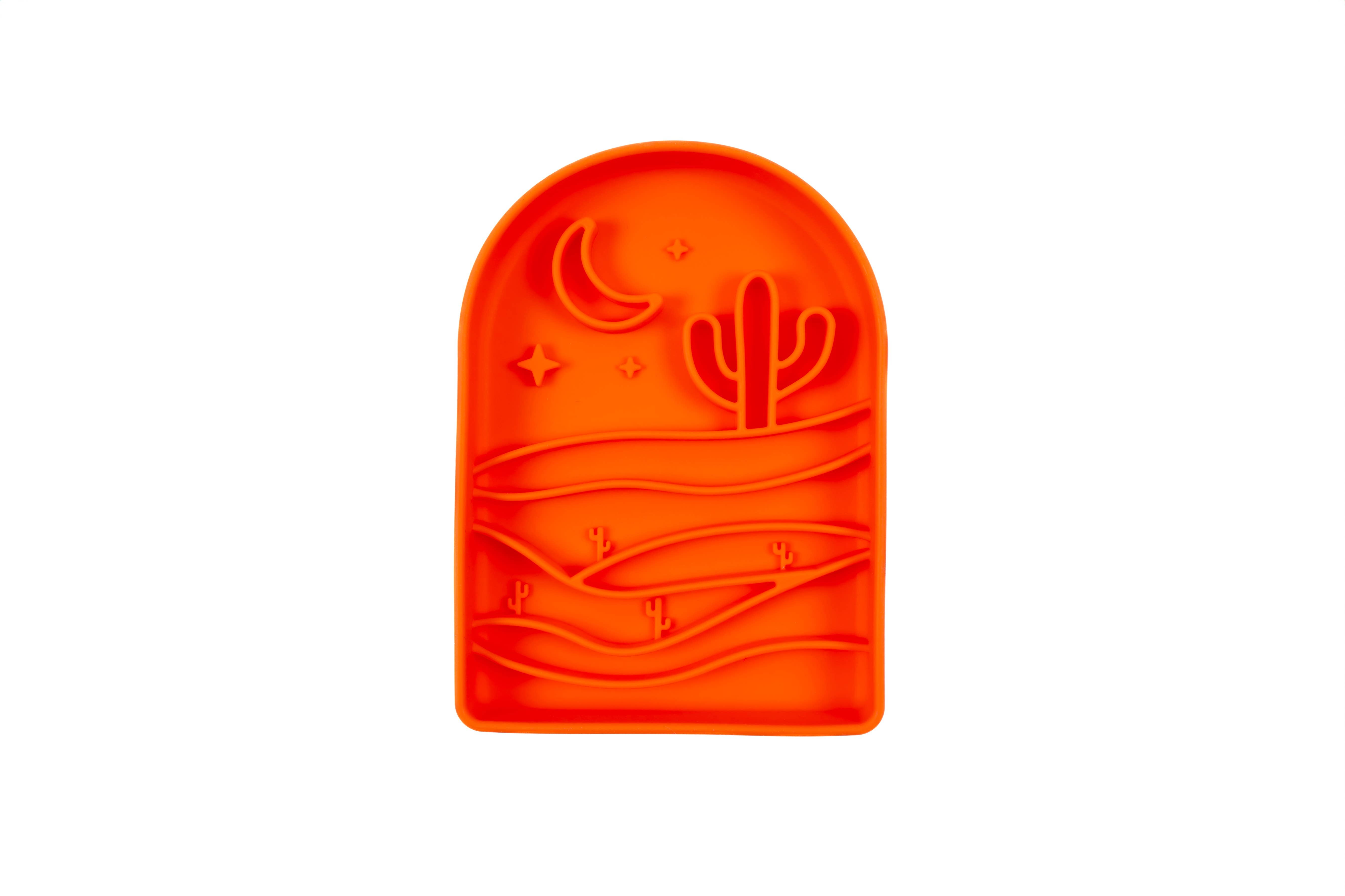 Long Dogs Pawtisserie - Wholesale Pet bowl – Cat/dog - Desert Moon Bowl - Neon Orange