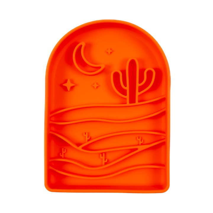 Desert Moon Bowl - Neon Orange for wholesale by Long Dogs Pawtisserie