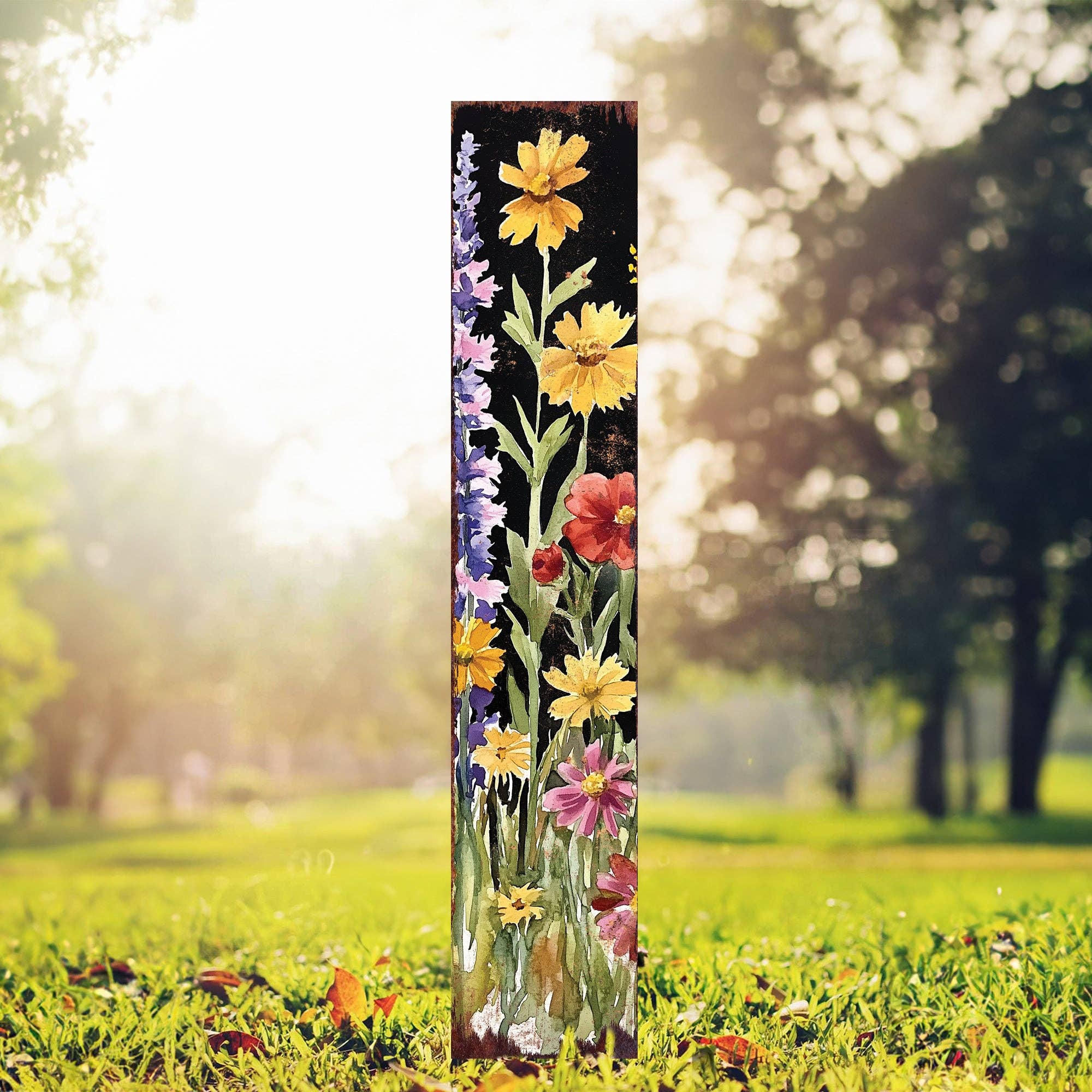 TX USA Corporation - Wholesale Tuin/gazongrondpennen/pinnen - Zomer Wildebloementuin Steker – Levendige Buiten Tuinkunst voor Rustieke Huizen0