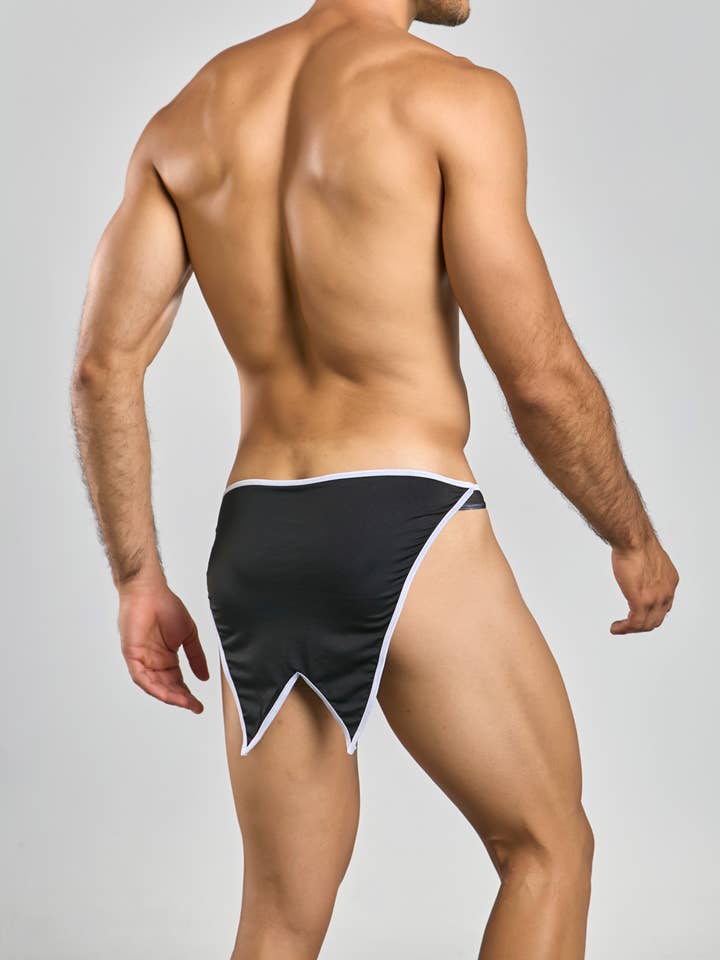 Black Mob Buttler Costume for wholesale on Faire1