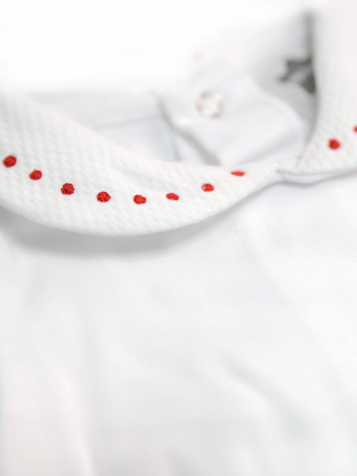 Minhon - Wholesale Bodysuit (Non-Footed) - Baby - Long Sleeve Embroidered Collar Bodysuit5