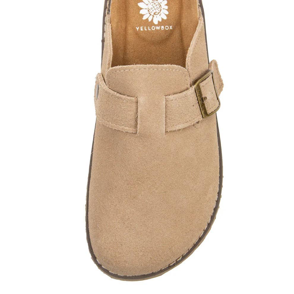 Mars Sky Shoes Wholesale - Wholesale Mules - Women's - Yellow Box MAIBLE Women Cork Sole Buckle Strap Mules-12 Pairs Pack-41.65/Pair7