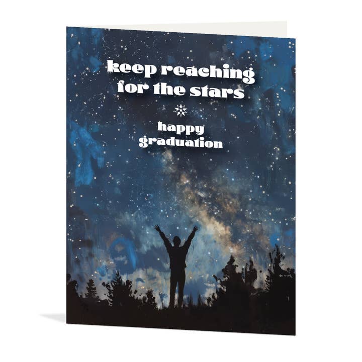 Waterknot - Wholesale Graduation Card - Keep Reaching Grad Card2