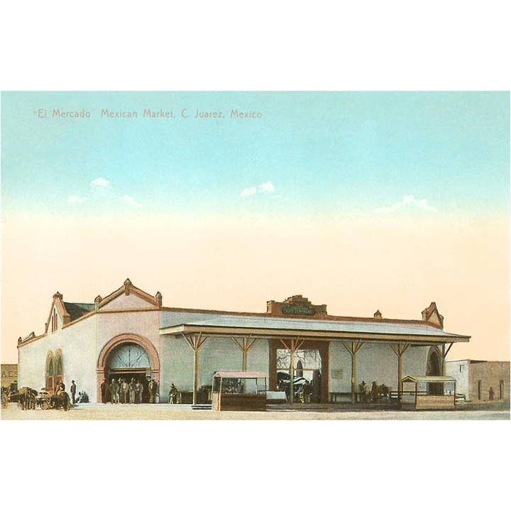 Found Image Press - Wholesale Sticker - Sticker MX-172 Early Market in Juarez, Mexico