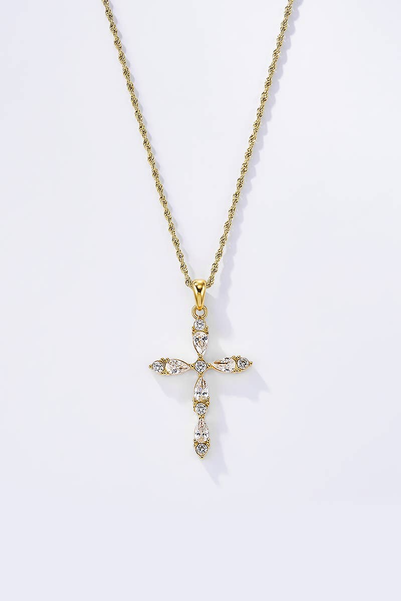 BYREN | ÉLINE L'ATELIER - Wholesale Pendant/Charm Necklace - Stainless Steel Clamps 224AQ215