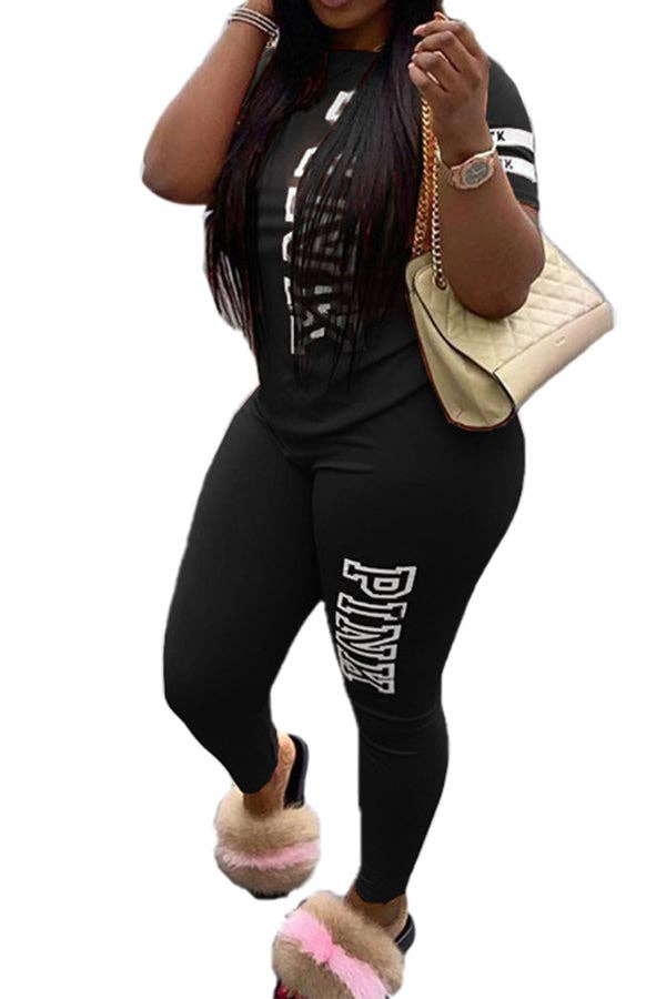 MB Fashion Wholesale - Vente Ensemble haut et pantalon (PAS d'intérieur) - Femme - Lot de 2 t-shirts et pantalons de jogging MB FASHON 3597R11